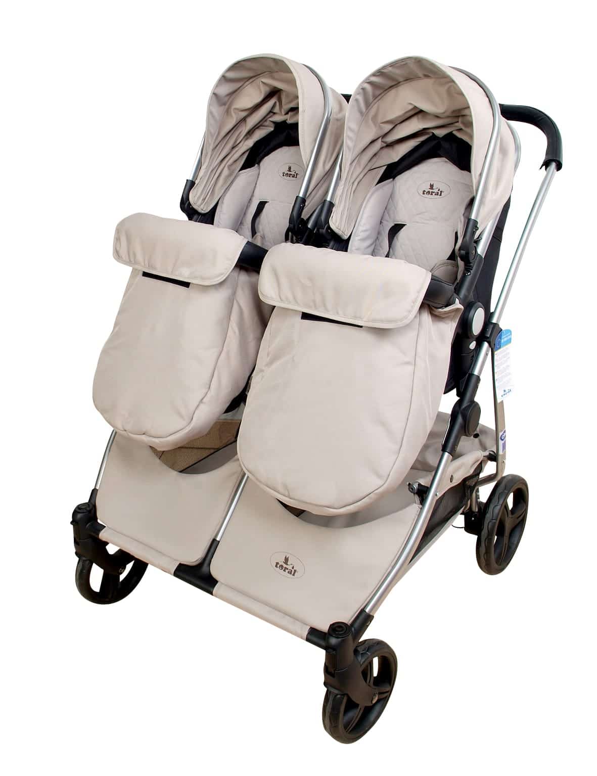 Carro Gemelar Reversible CombiPlus Toral Mundibebe - Carros de bebé y  Mobiliario infantil